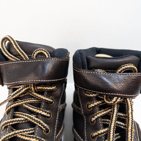 Dr Martens Mens Size 8 Boot England 9758 Vintage Leather Chunky Doc Buckle main image 11